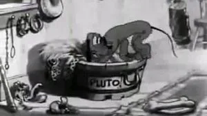 MICKEY MOUSE,MINNIE MOUSE,PLUTO MICKEY'S NIGHTMARE (1932)