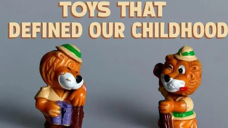 Vintage toys from the 80s and 90s that defined our childhood