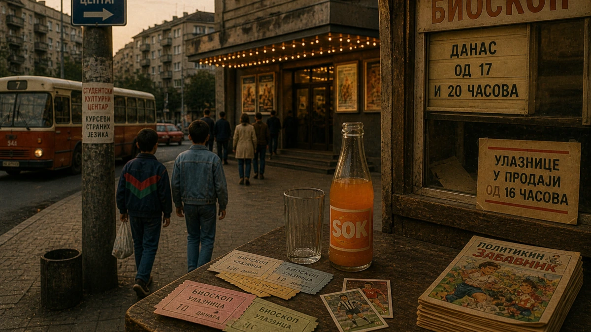 stvari koje smo kupovali za 10 dinara bioskop karta sok jugoslavija