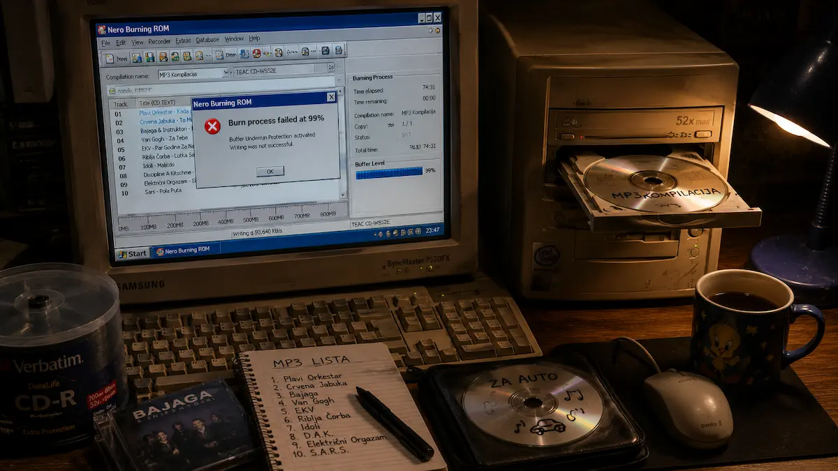 Burn failed error during CD burning in Nero Burning ROM