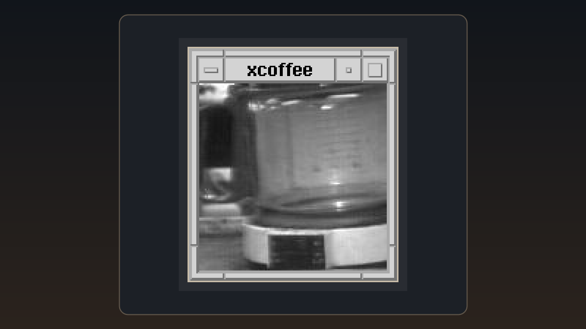 The World’s First Webcam Was Switched Off 25 Years Ago — It Watched a Coffee Pot