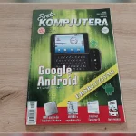 T-Mobile G1 and Google Android on the cover of Svet kompjutera magazine issue 3/2009