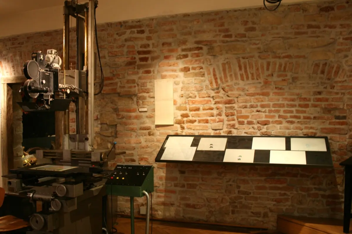 Zagreb Film trick camera used to photograph animated films in 1956