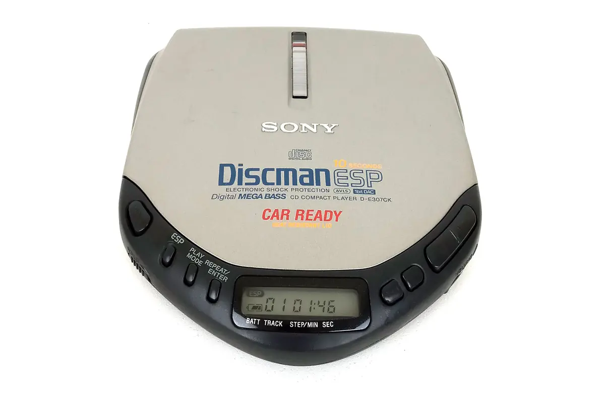 Sony Discman D-E307CK portable CD player