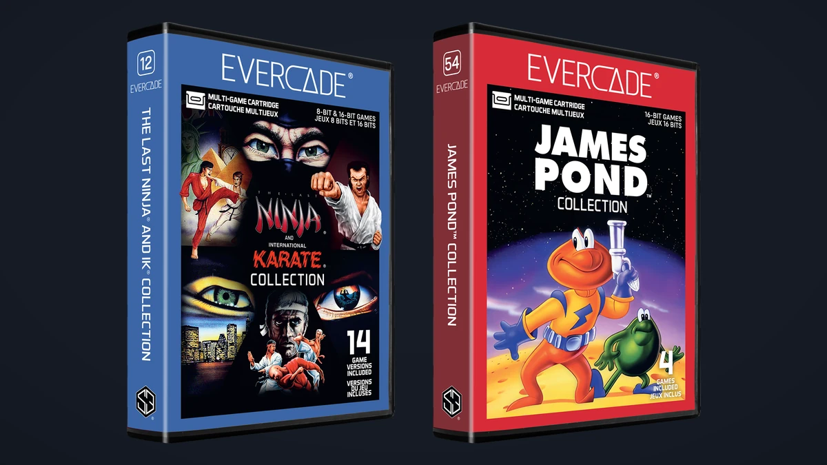 The Last Ninja, International Karate and James Pond Return on Evercade